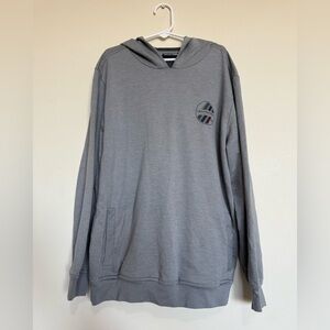 Travis Mathew Gray Hoodie with Logo
